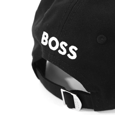 BOSS Zed FLAG Cap in Black Back Logo
