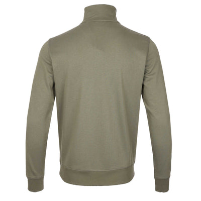BOSS Zetrust Sweat Top in Khaki Back