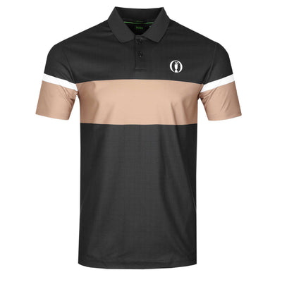 BOSS Paddy The Open 25 Polo Shirt in Black