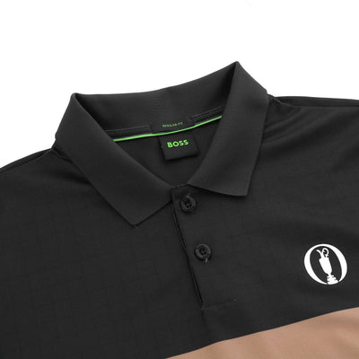 BOSS Paddy The Open 25 Polo Shirt in Black