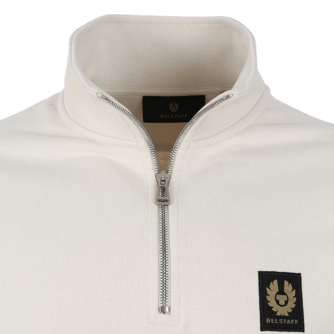 Belstaff Quarter Zip Sweat Top in Moonbeam Belstaff – Norton Barrie