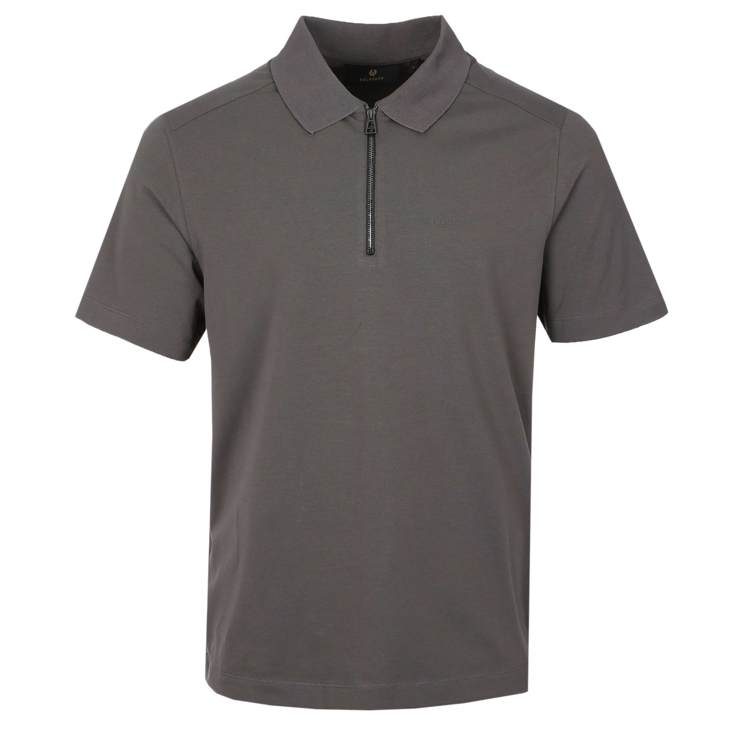 Belstaff Alloy Polo Shirt in Tornado Grey