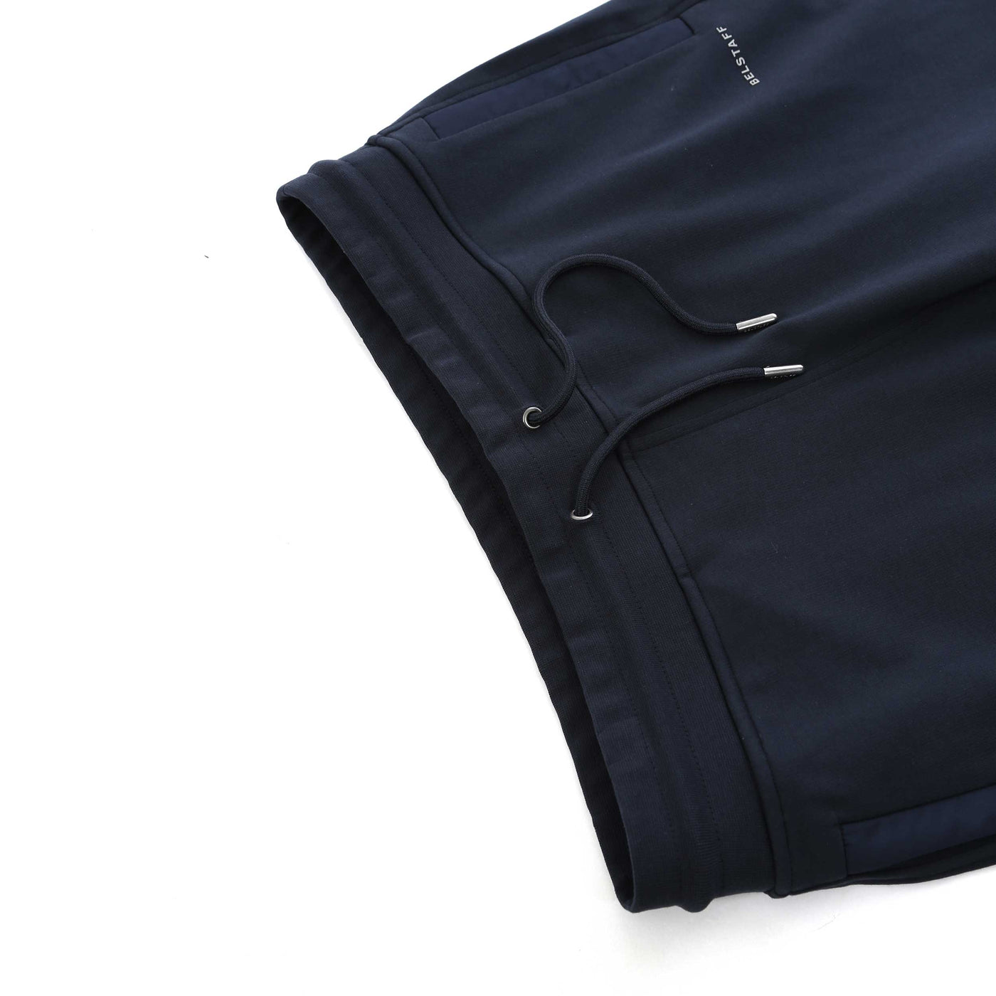 Belstaff Alloy Sweat Short in Dark Ink detail