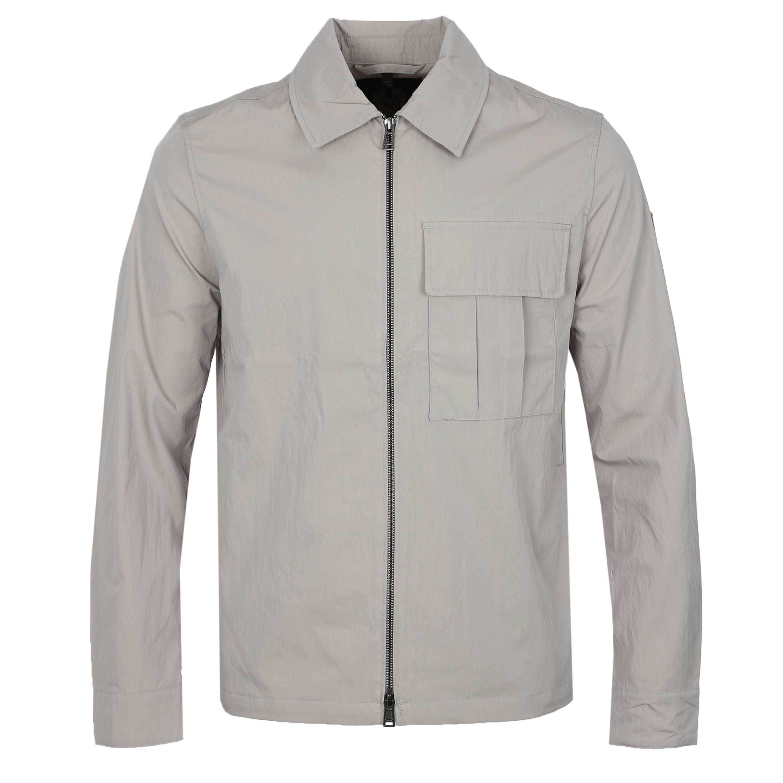 Belstaff Cargo Overshirt in Concrete