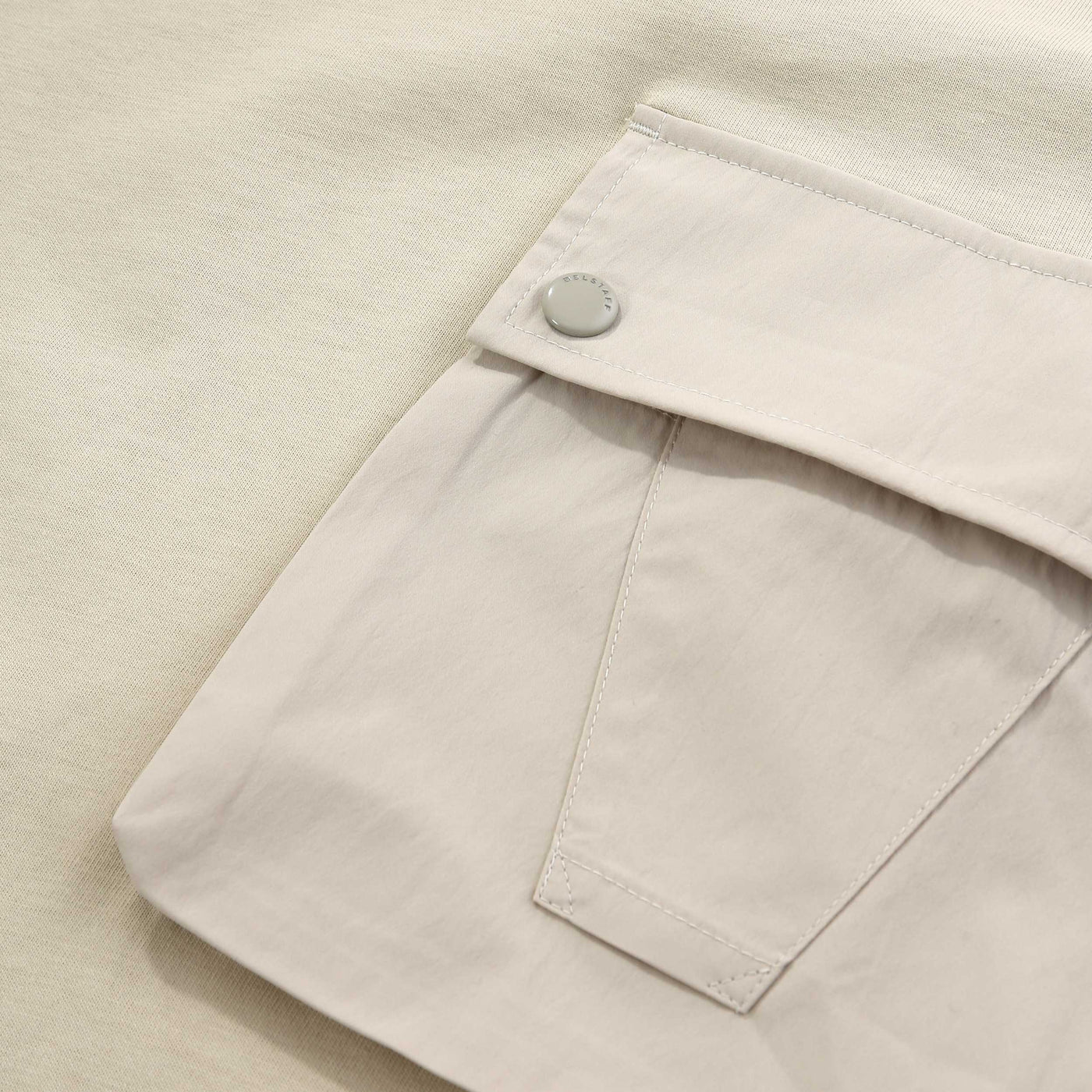 Belstaff Castmaster T-Shirt in Shell Pocket