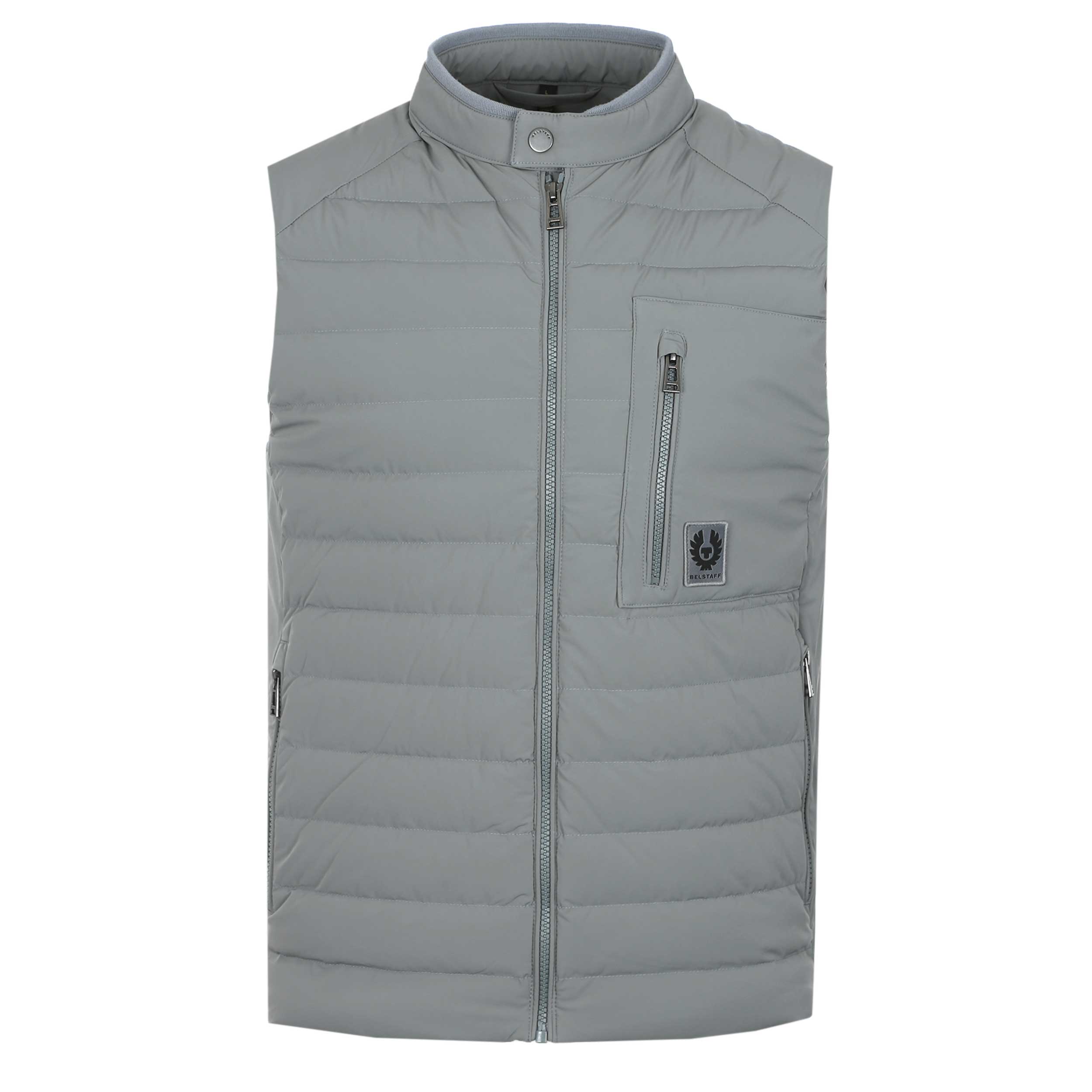 Belstaff Chassis Gilet in Atlantic Grey