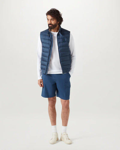 Belstaff Circuit Gilet in Insignia Blue Model