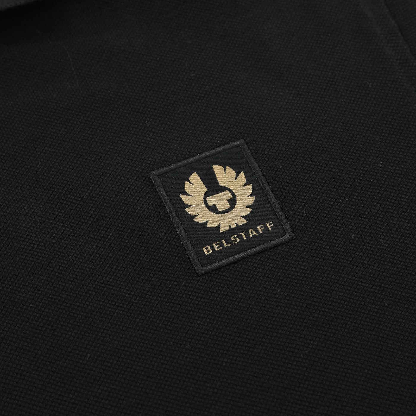 Belstaff Classic Short Sleeve Polo Shirt in Black Logo