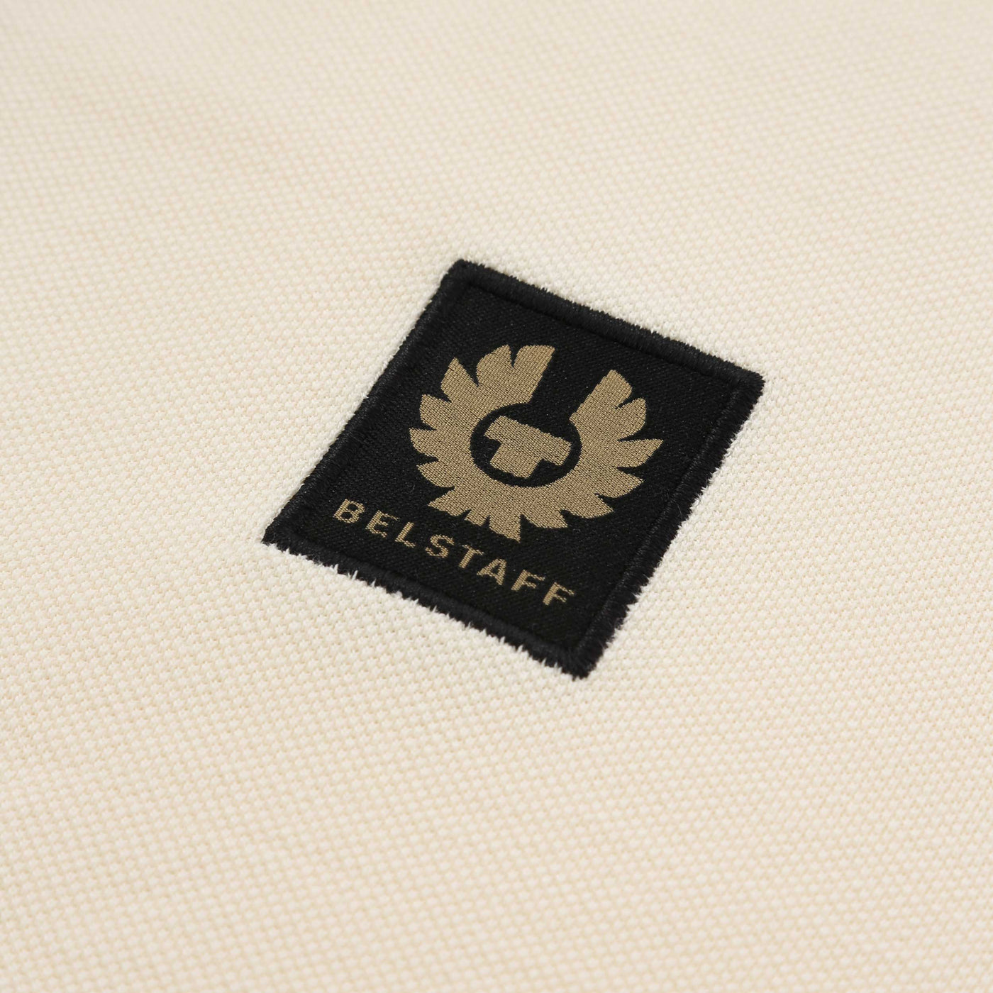 Belstaff Classic Short Sleeve Polo Shirt in Yellow Sand Logo