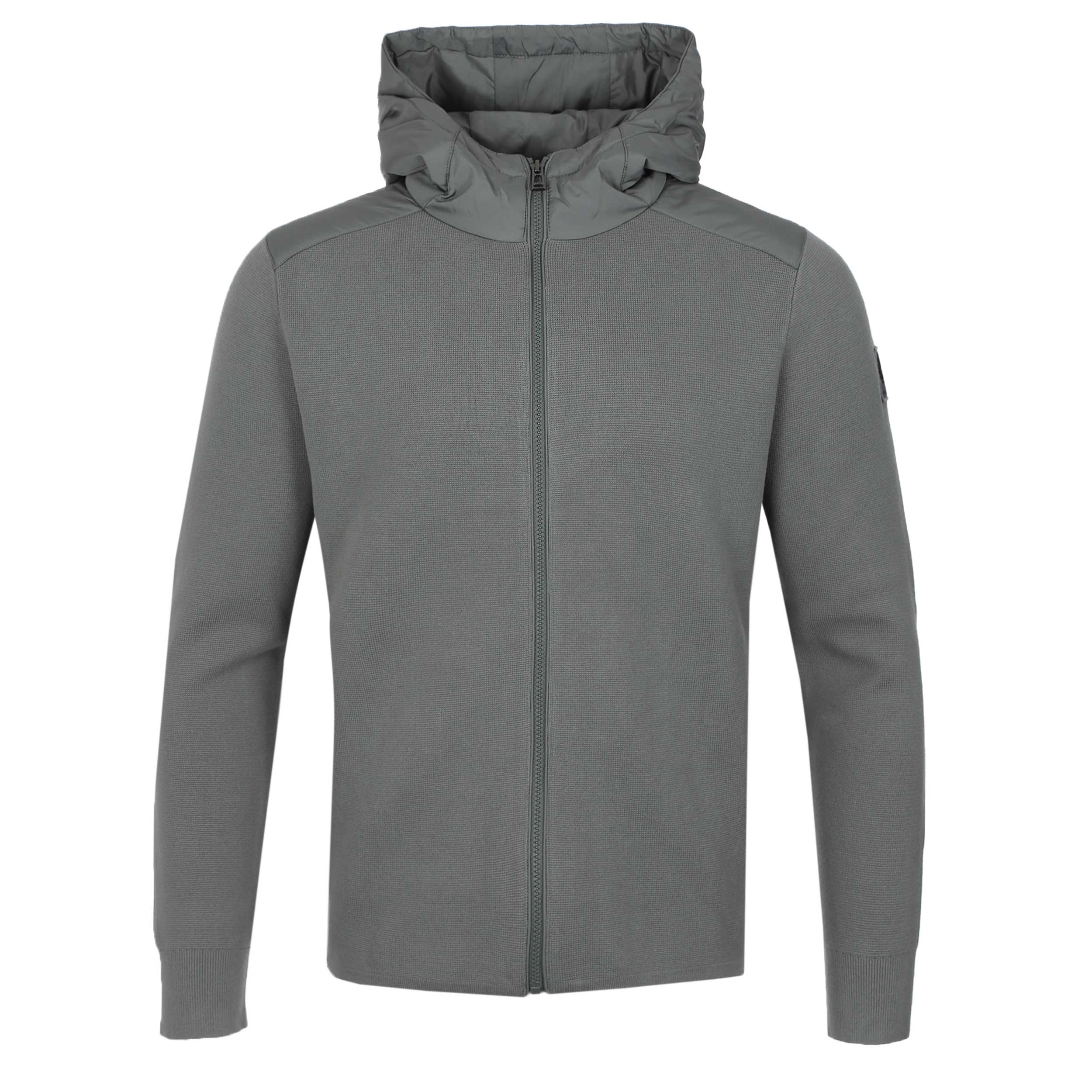 Belstaff Console Mix Media Jacket in Atlantic Grey