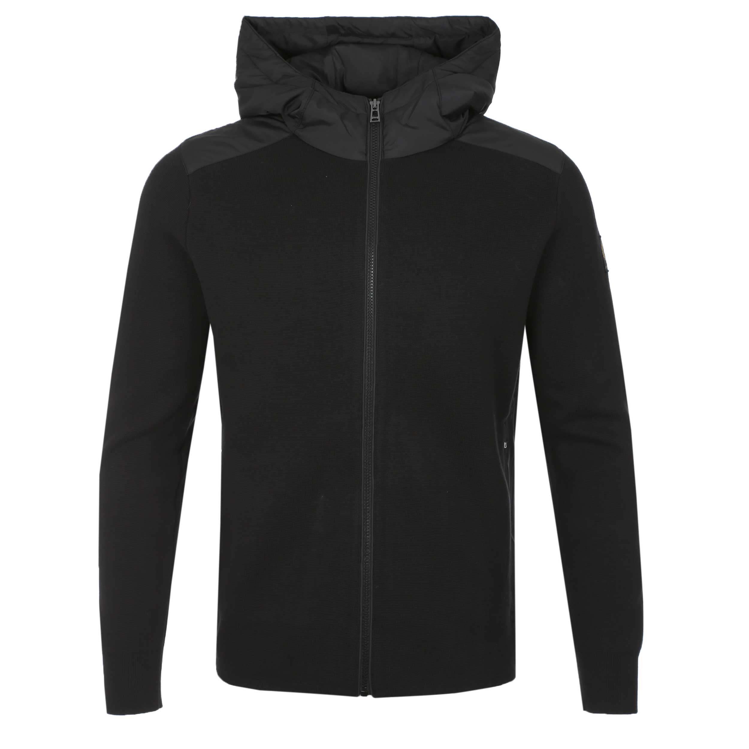 Belstaff Console Mix Media Jacket in Black