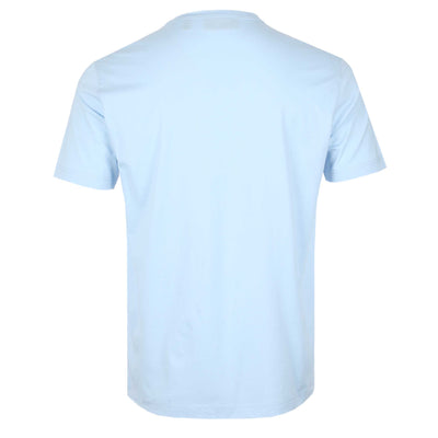 Belstaff Deconstructed Phoenix Graphic T-Shirt in Sky Blue Back