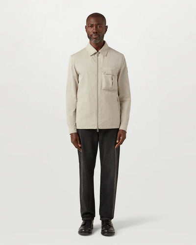 Belstaff Drome Overshirt in Stone Beige Model