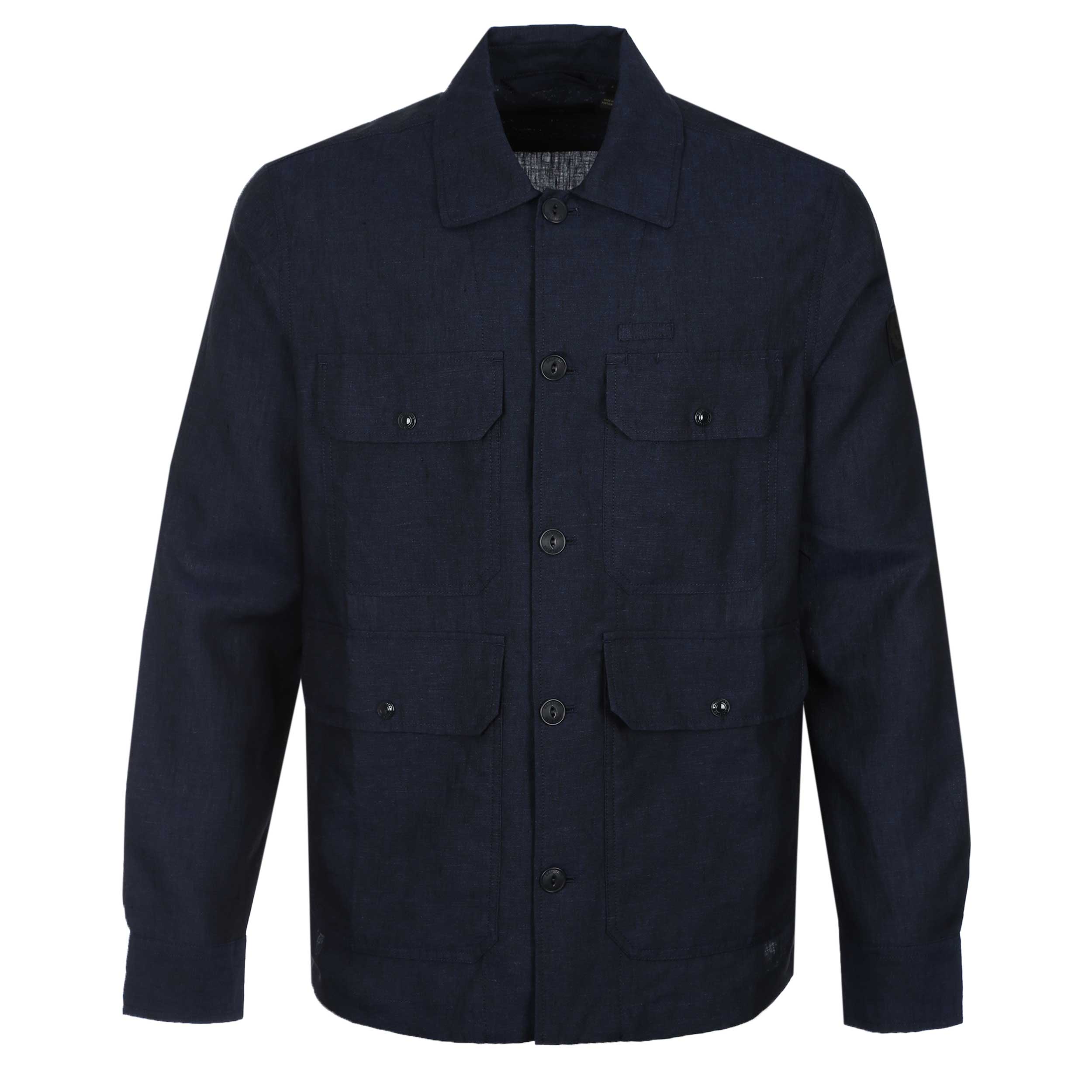 Belstaff Forge Overshirt in Dark Ink