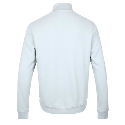 Belstaff Full Zip Sweat Top in Quarry Blue Back