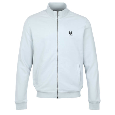Belstaff Full Zip Sweat Top in Quarry Blue