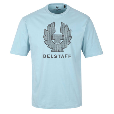 Belstaff Hex Phoenix T-Shirt in Skyline Blue