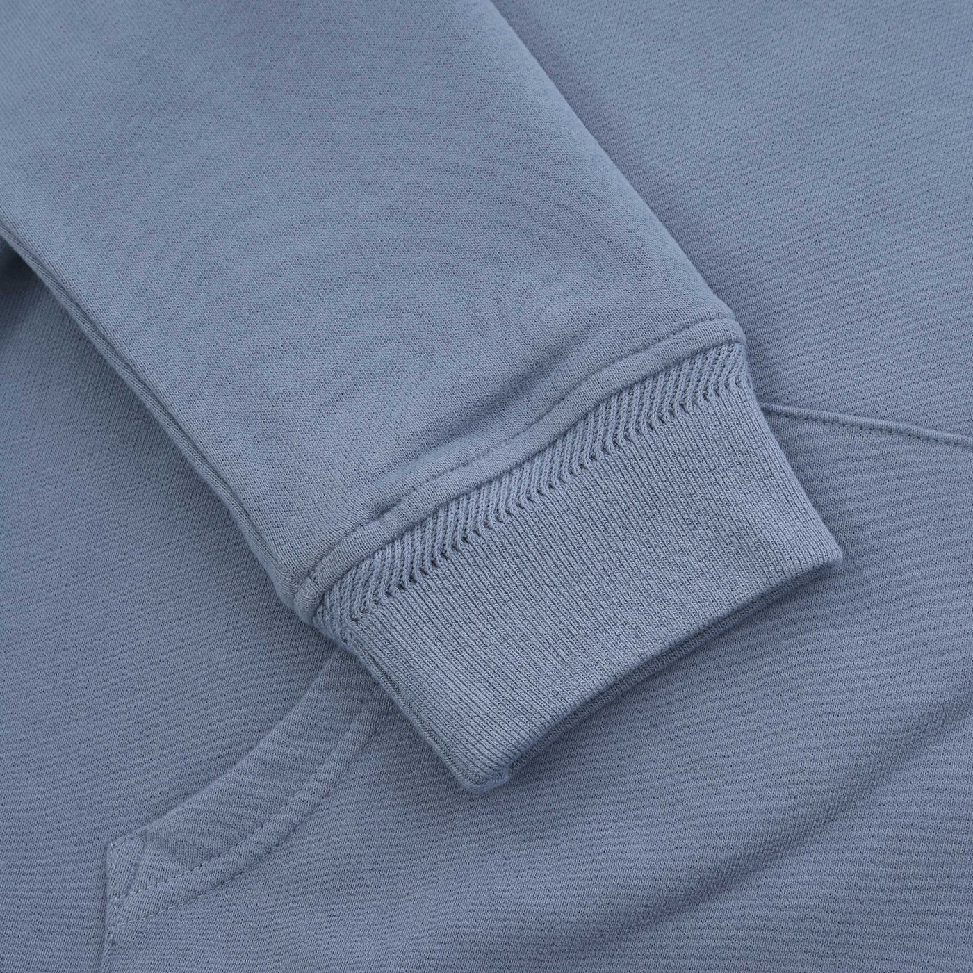 Belstaff Hoodie Sweat Top in Blue Flint Cuff