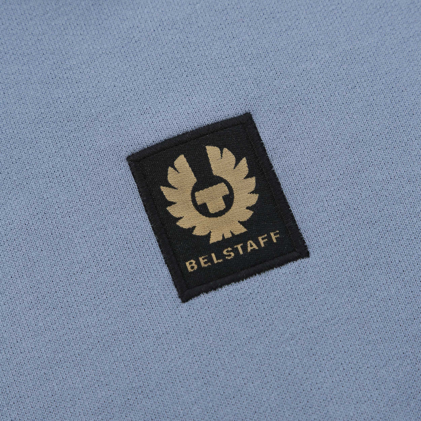 Belstaff Hoodie Sweat Top in Blue Flint Logo