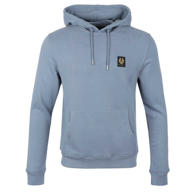 Belstaff Hoodie Sweat Top in Blue Flint