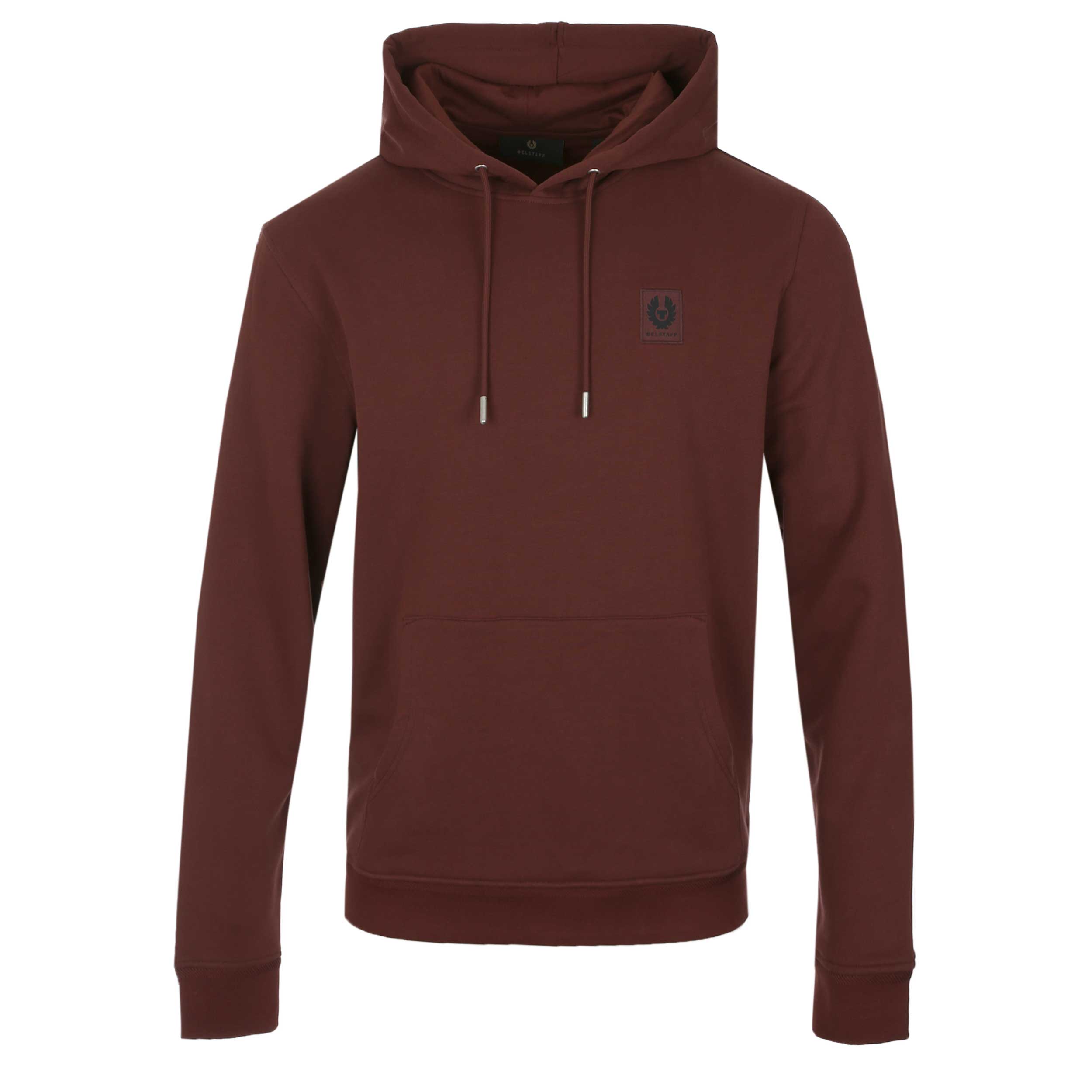 Belstaff Hoodie Sweat Top in Oxblood