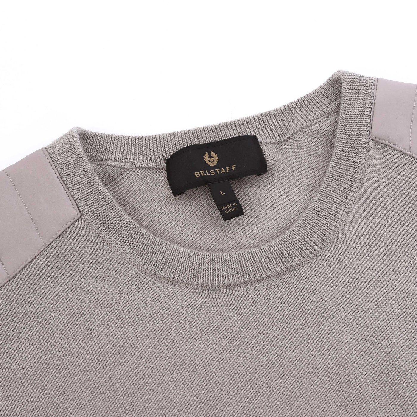 Belstaff Kerrigan Knitwear in Pumice Collar