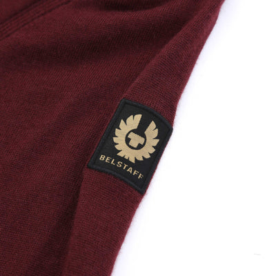 Belstaff Kerrigan Knitwear in Redwood Logo