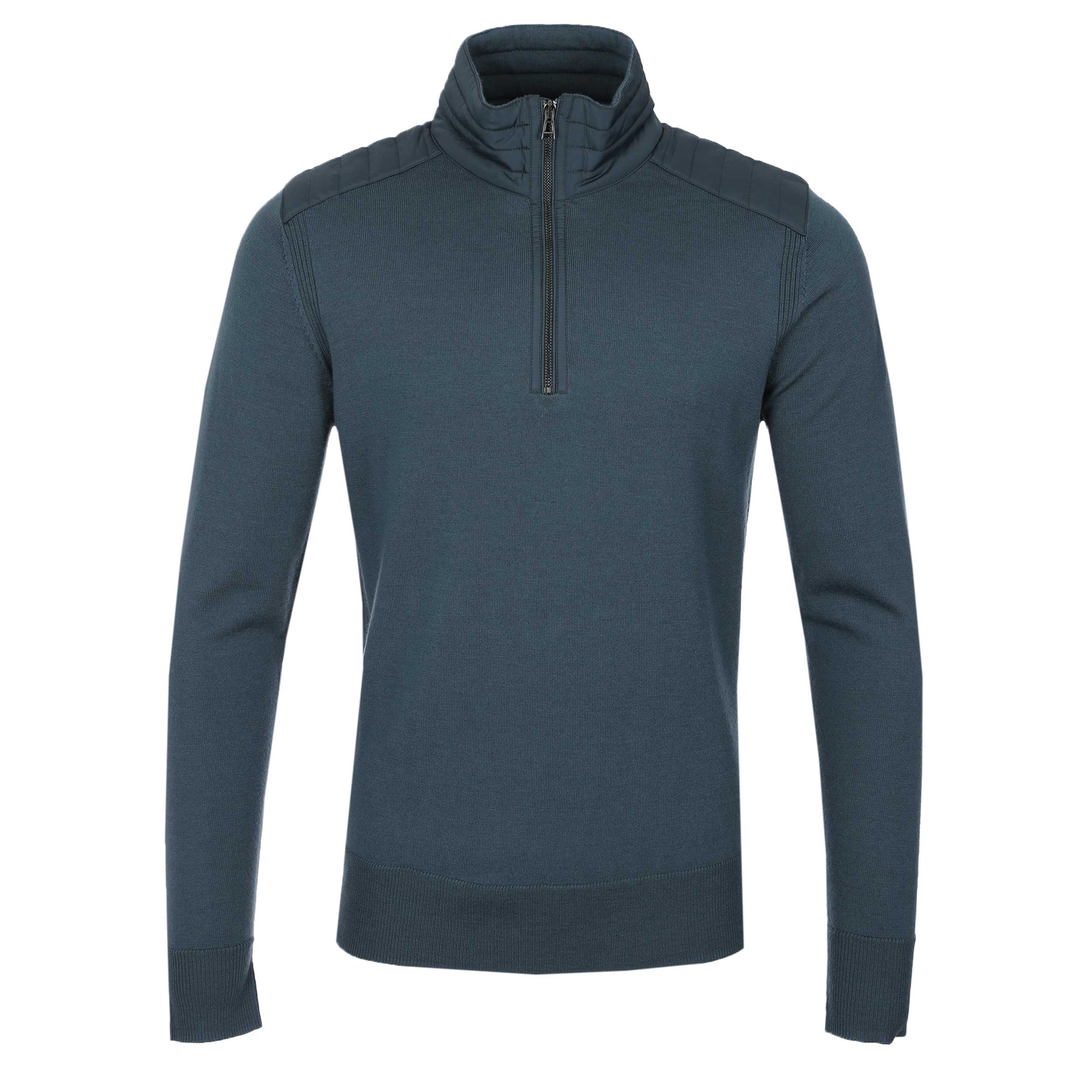 Belstaff Kilmington Knitwear in Petrol