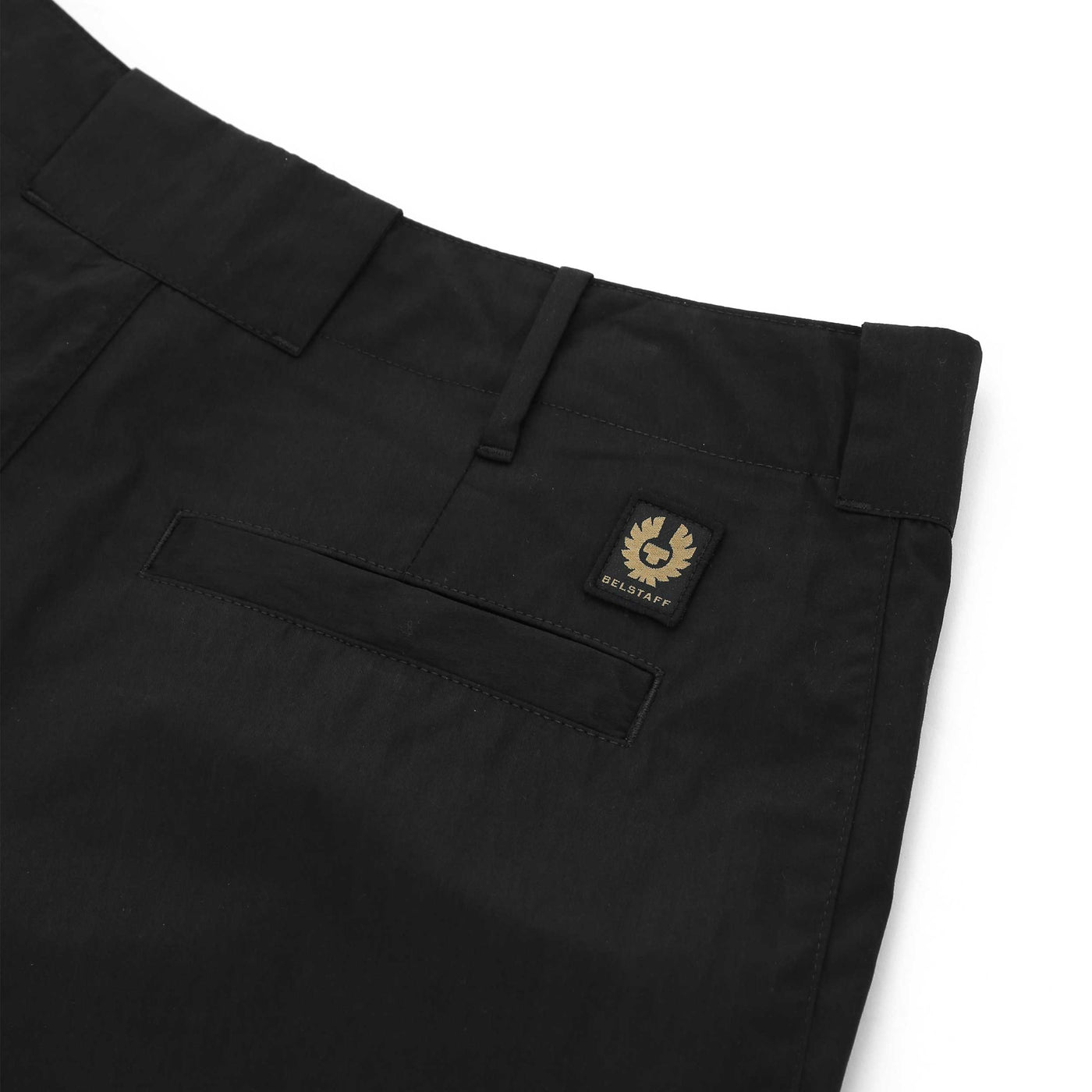 Belstaff Pace Short in Black Logo