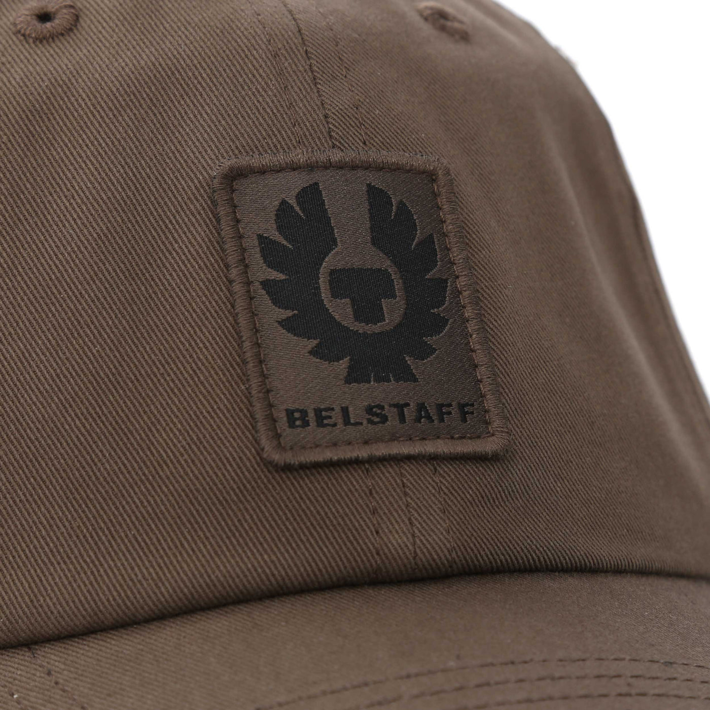 Belstaff Phoenix Logo Cap in Major Brown Logo