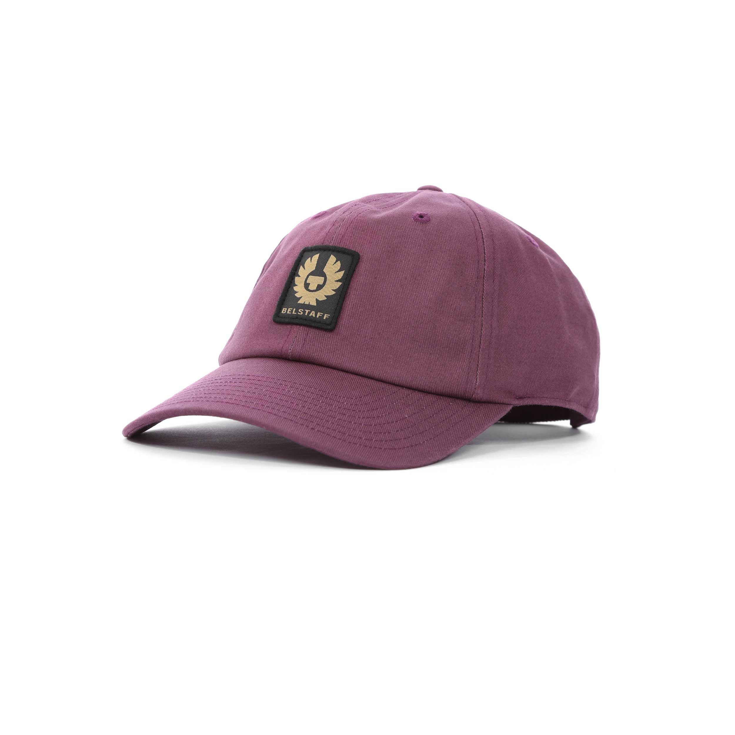 Belstaff Phoenix Logo Cap in Mulberry