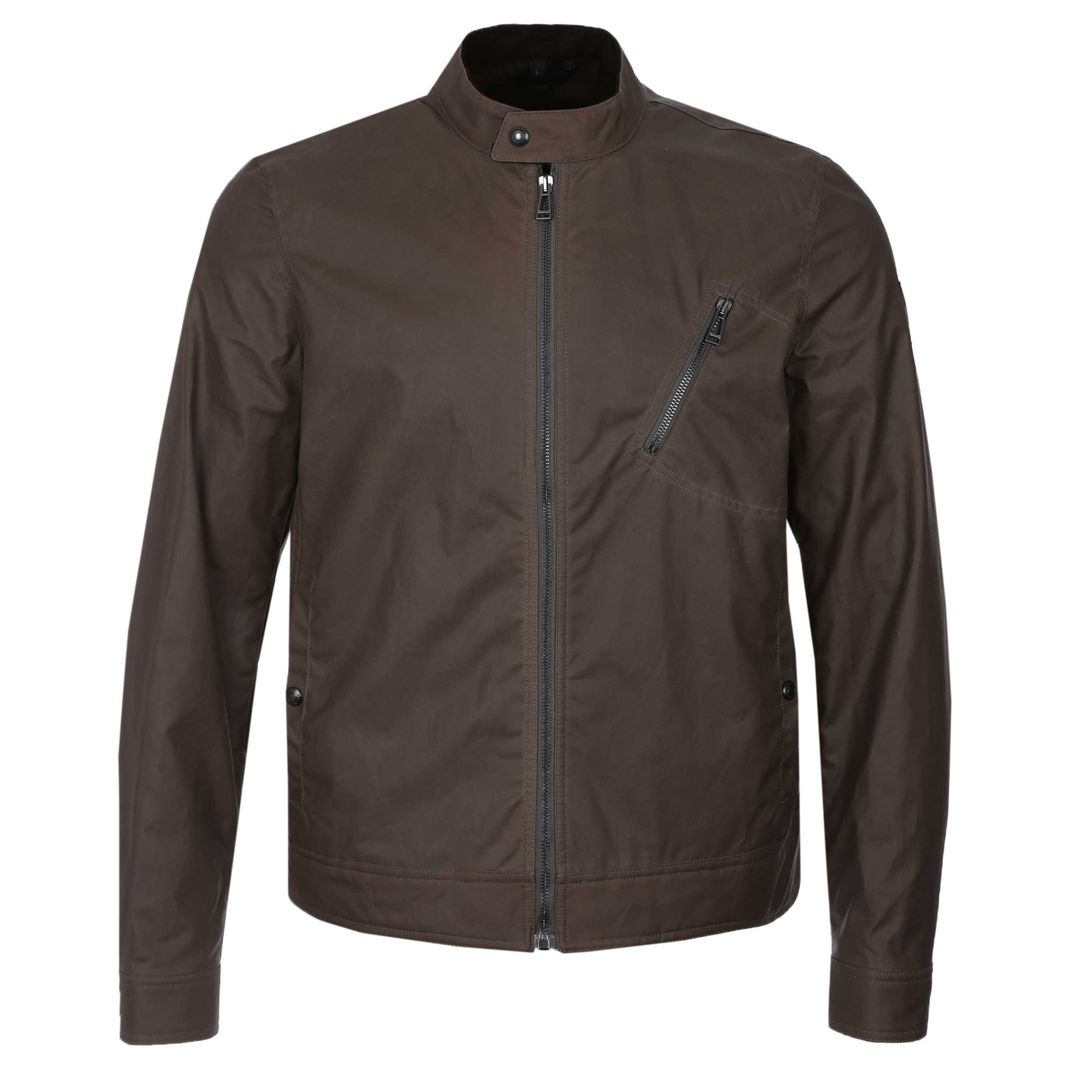 Belstaff Sideline Wax Jacket in Dark Asphalt
