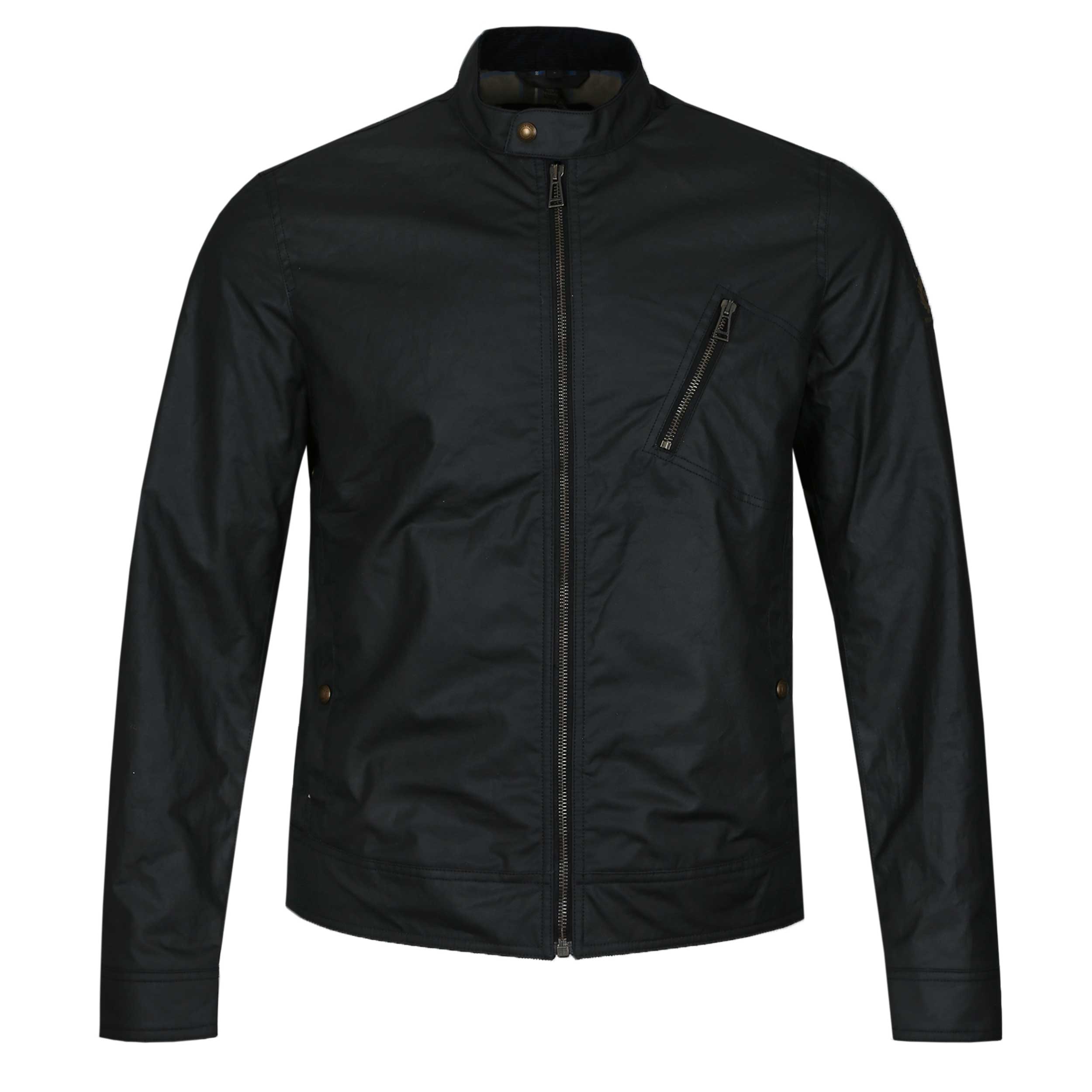Belstaff Sideline Wax Jacket in Navy