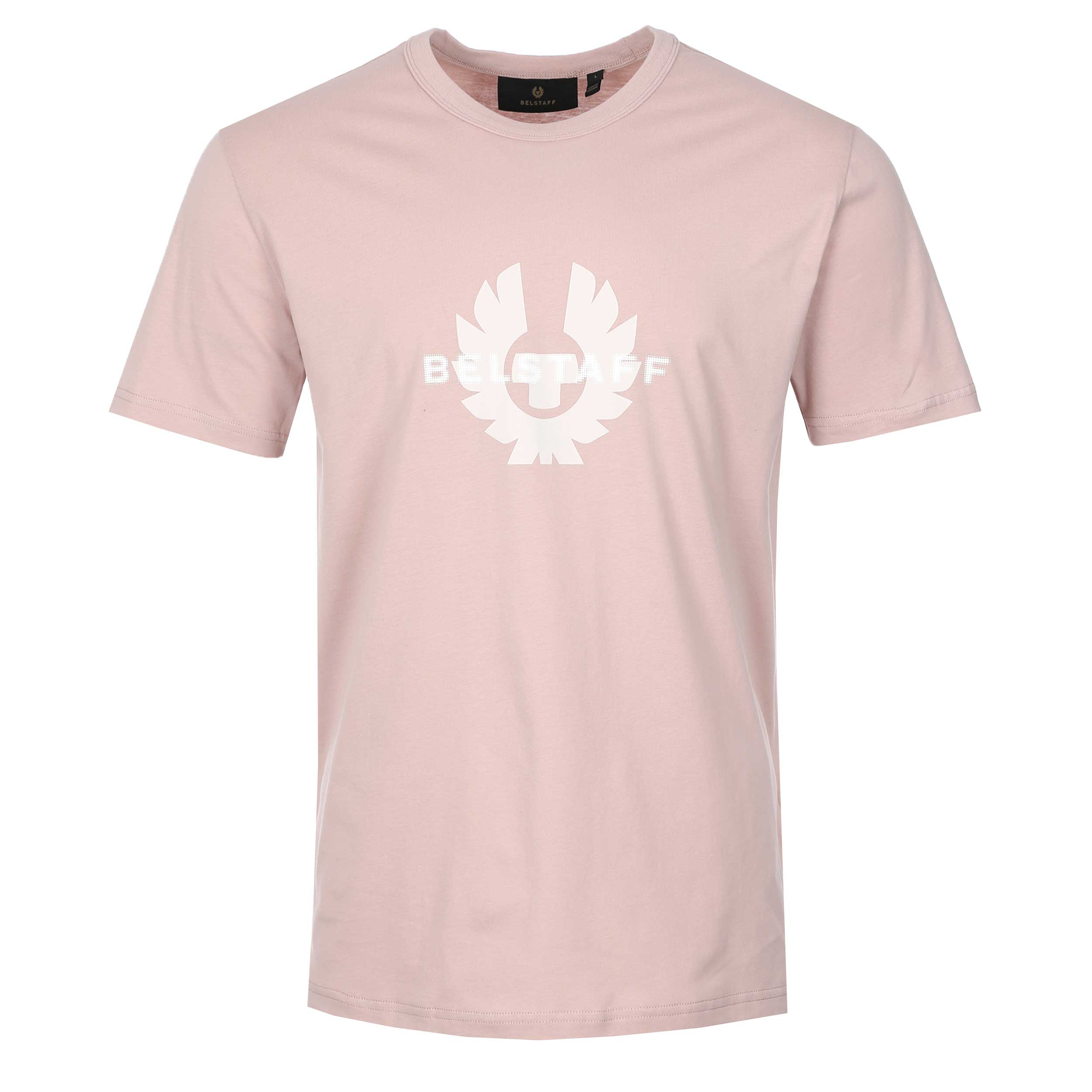 Belstaff Surface T-Shirt in Dusk Pink