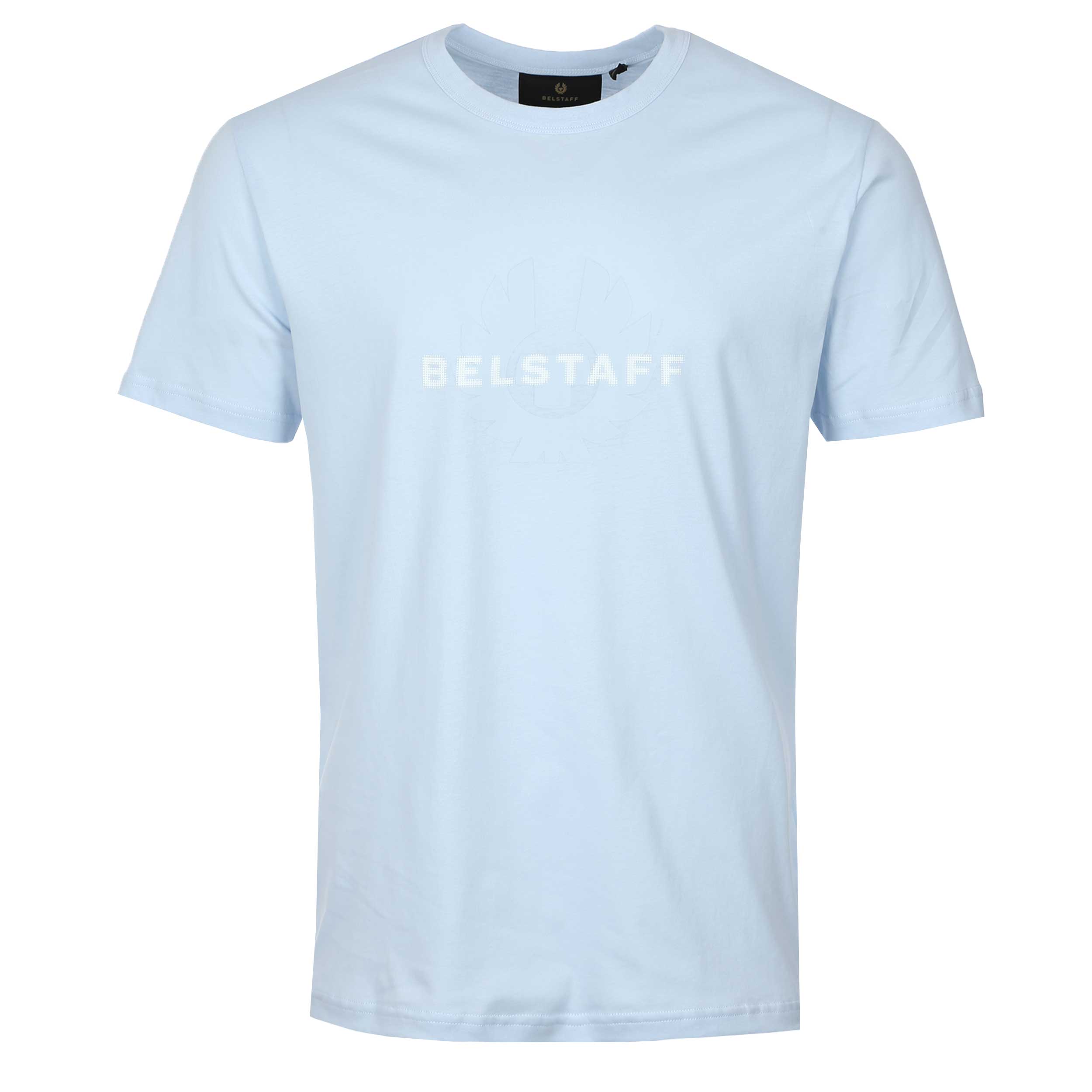 Belstaff Surface T-Shirt in Sky Blue