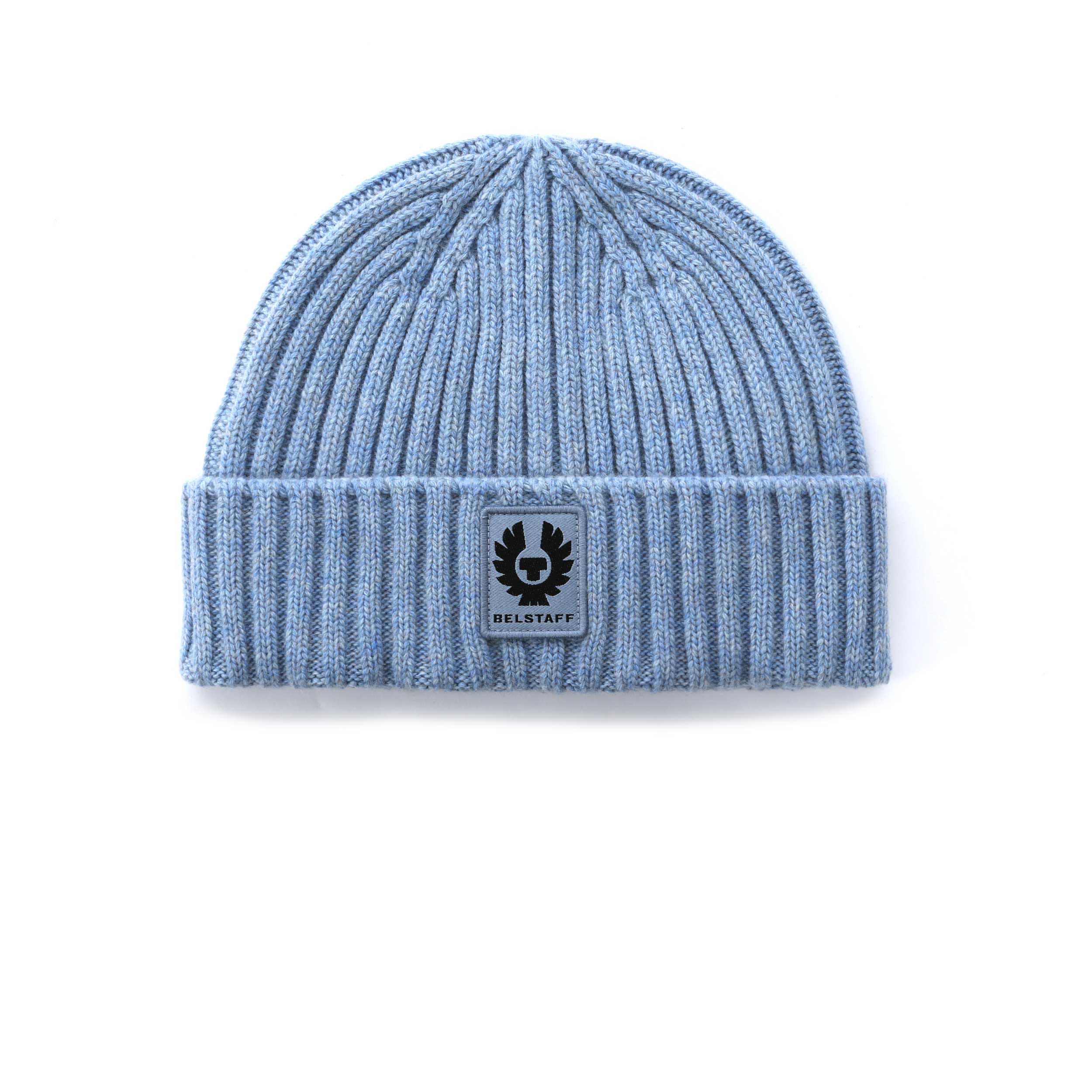 Belstaff Watch Beanie in Mist Blue