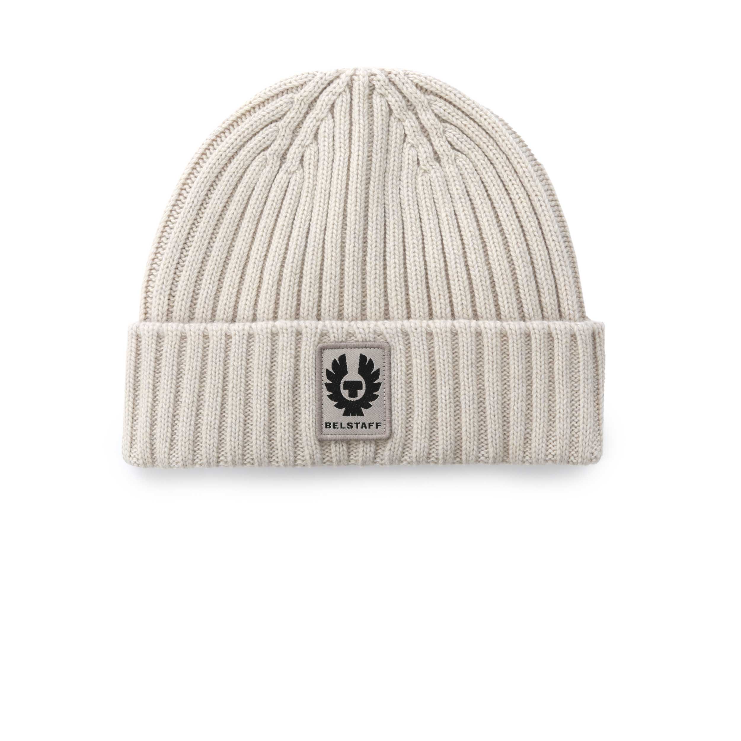 Belstaff Watch Beanie in Pale Stone