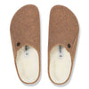 Birkenstock Zermatt Shearling Slipper in Toffee Melange Birdseye