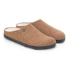 Birkenstock Zermatt Shearling Slipper in Toffee Melange Pair