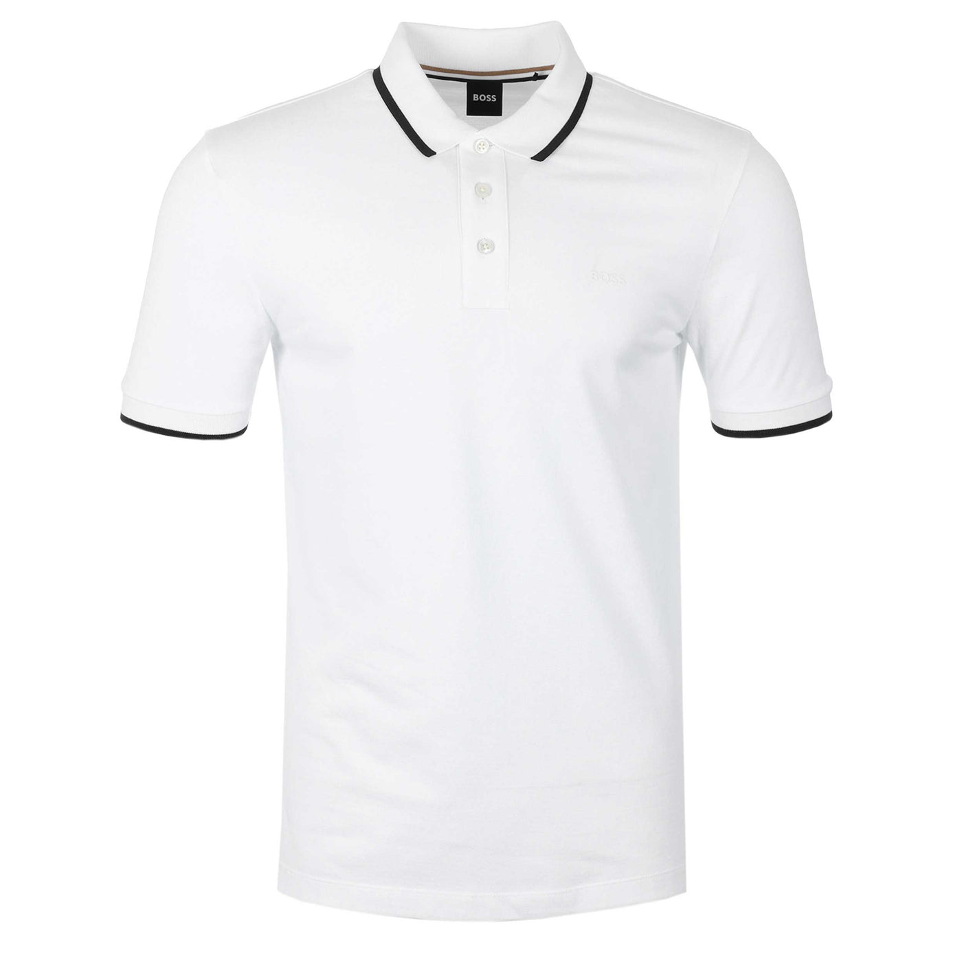 BOSS Parlay 190 Polo Shirt in White