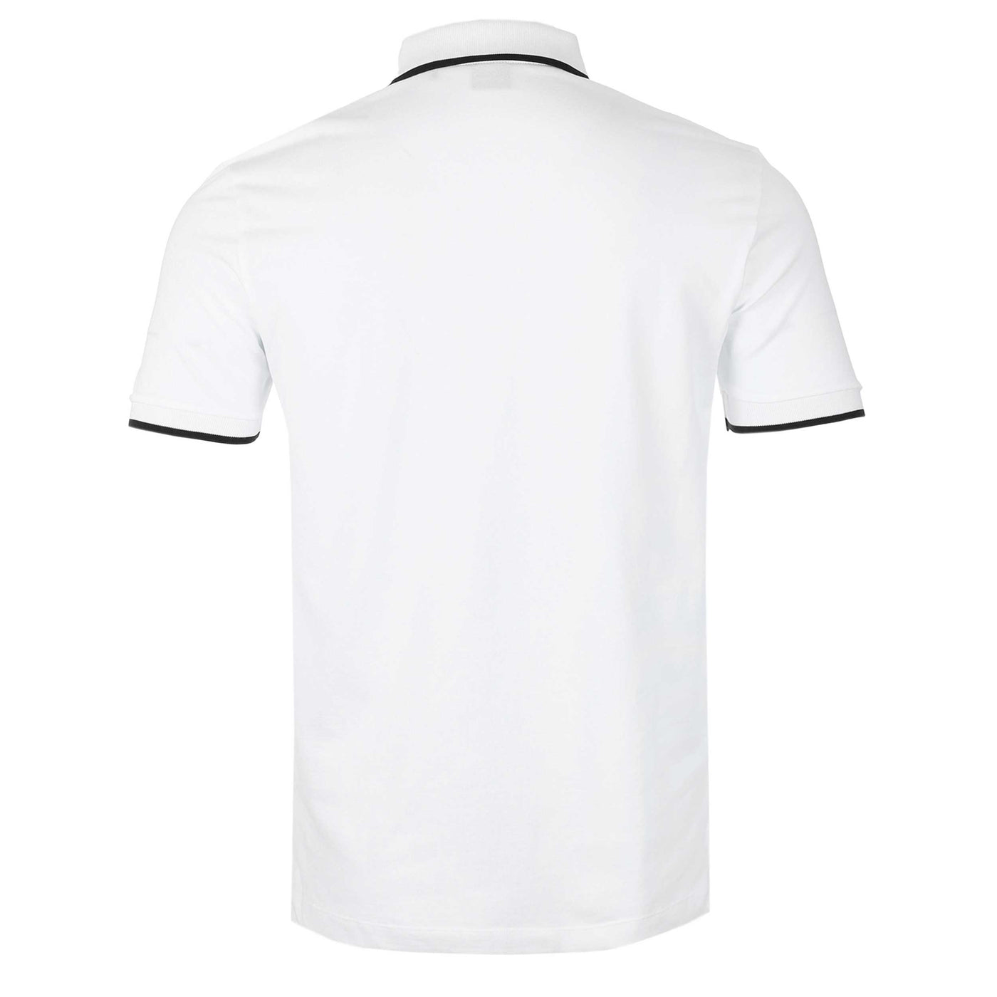 BOSS Parlay 190 Polo Shirt in White Back