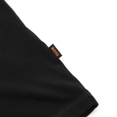 BOSS TeMemory T-Shirt in Black Tab Logo
