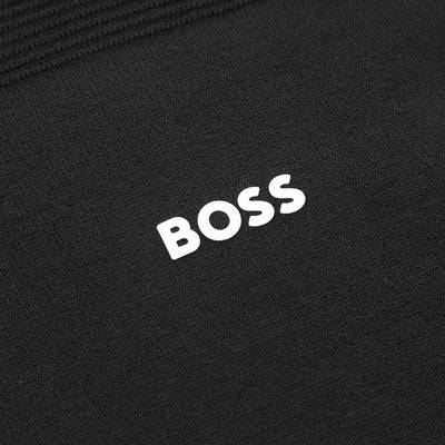 BOSS Momentum X QZ Knitwear in Black Logo