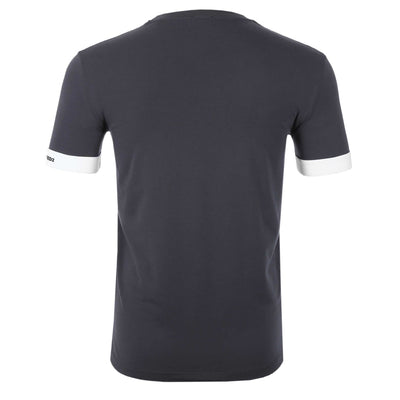 Dsquared2 Stand Out DSQ Logo T Shirt in Anthracite Back