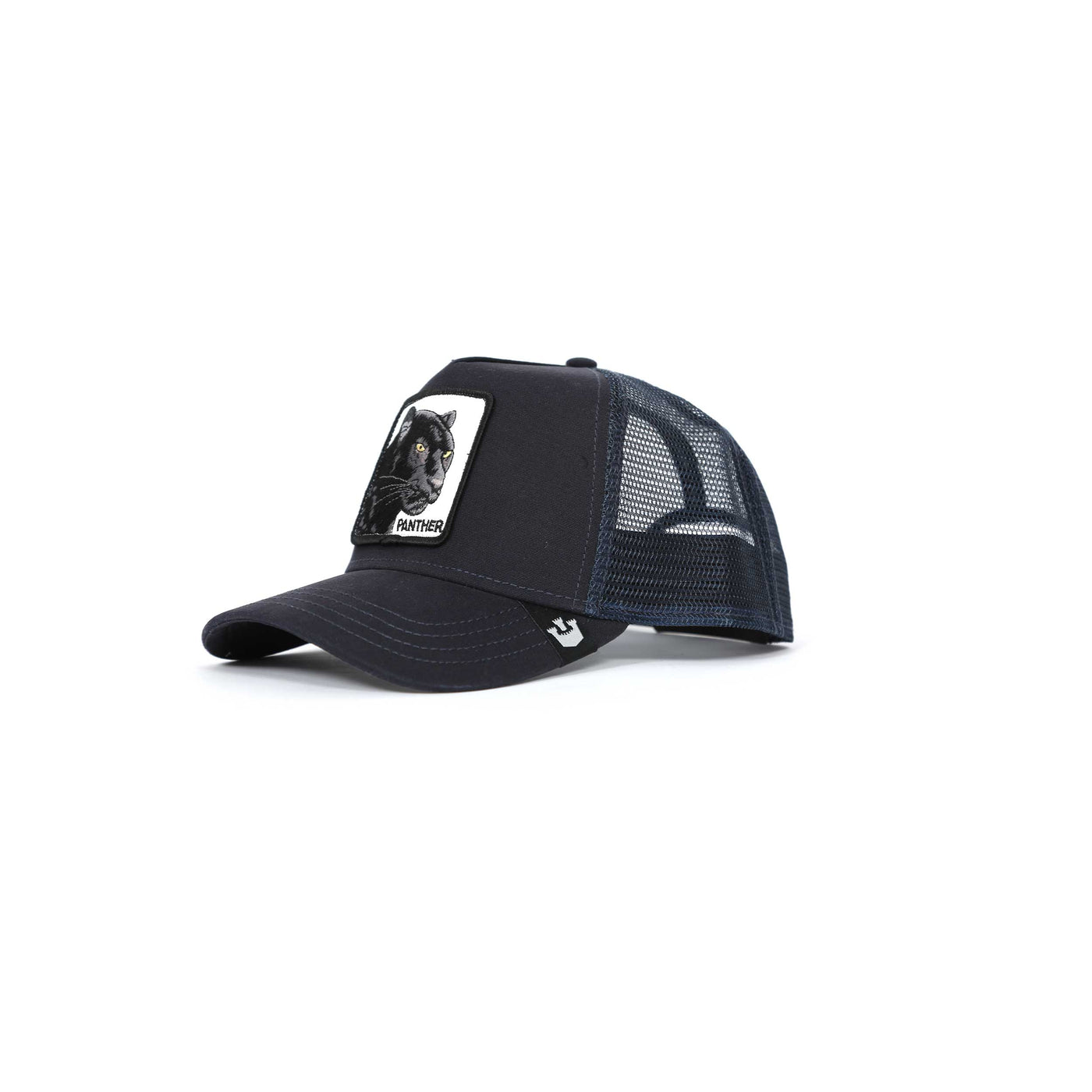 Goorin Bros The Panther Trucker Cap in Navy Angle