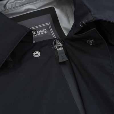 Herno Monopetto Hevolution Jacket in Black Zip