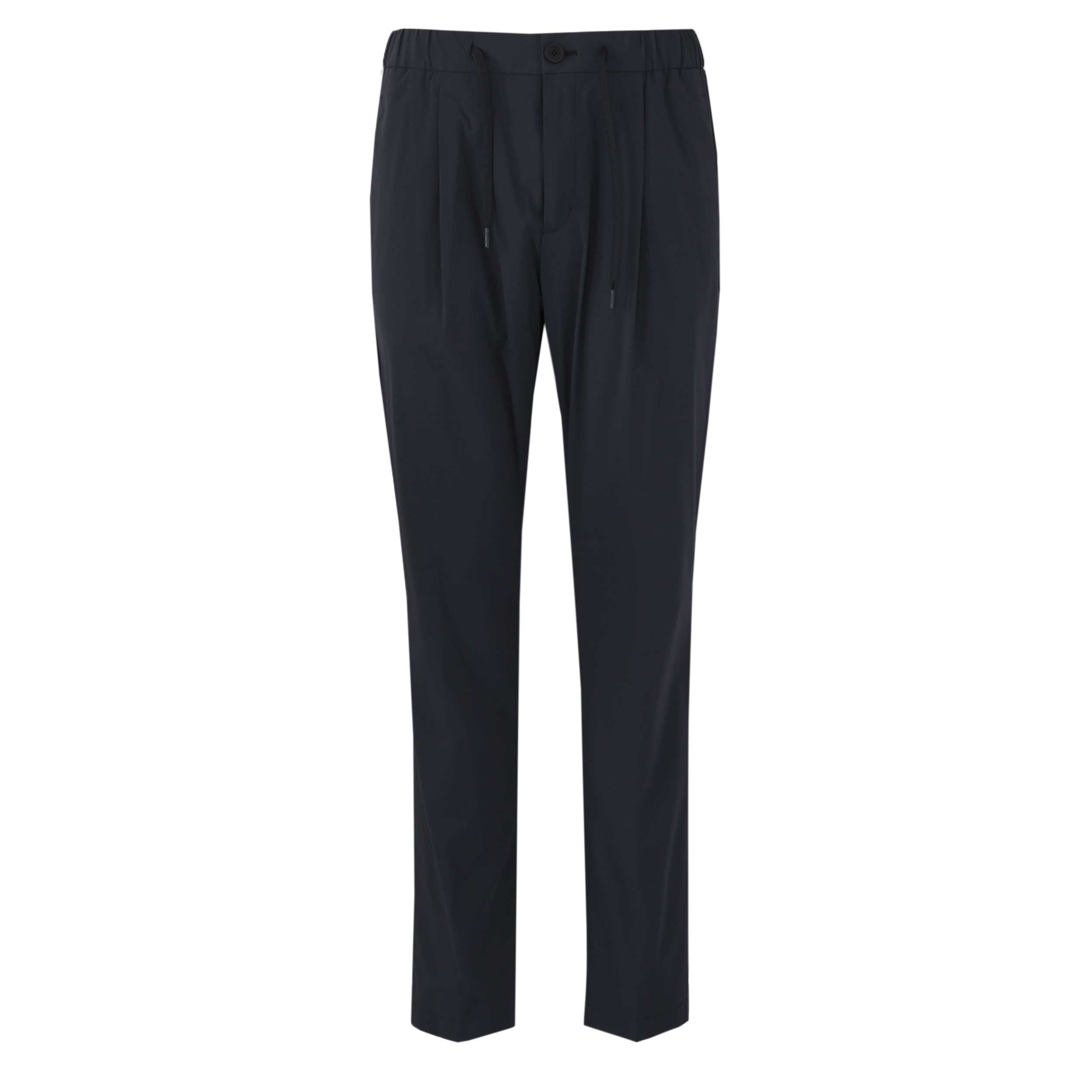 Herno Nylon Drawstring Trouser in Navy