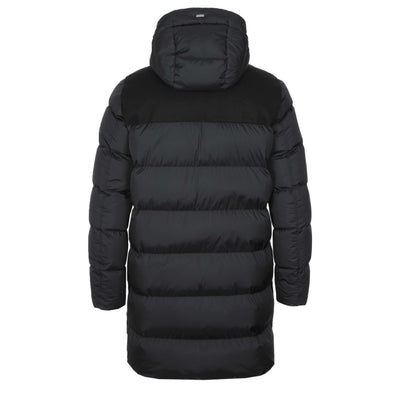 Herno Piumino Medio Mixato Jacket in Black Back