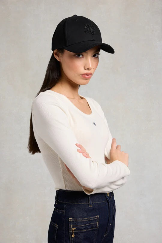 Holland Cooper Amalfi Cap in Black