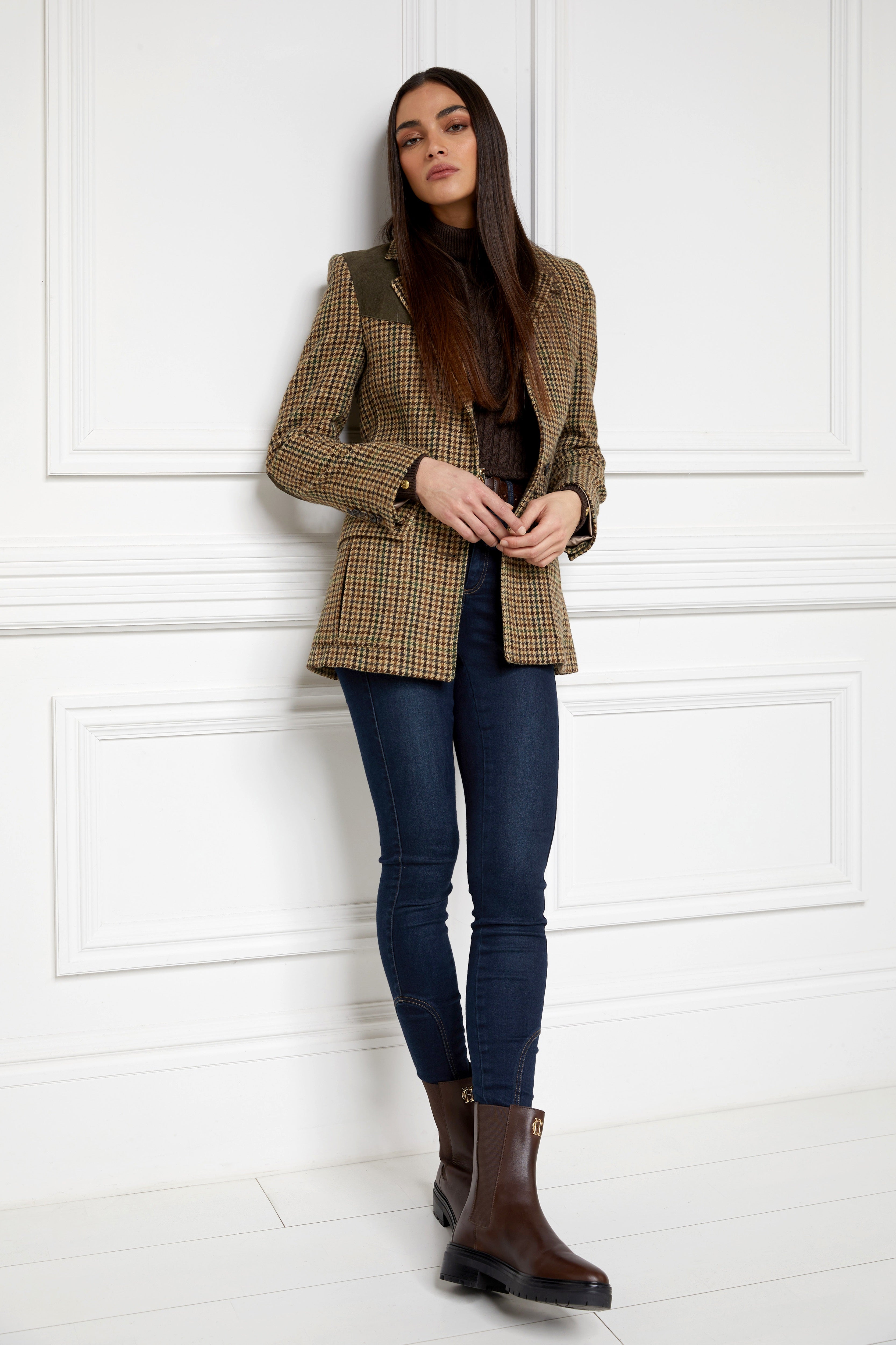 Holland Cooper Astoria Ankle Boot in Rich Chocolate